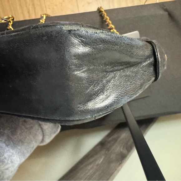 Vintage CHANEL Double Chain Matelasse Quilted Bag - Picture 14 of 16